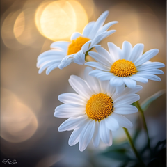 Birth flower April: Daisy