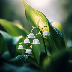 Birth flower May: Lily of the valley