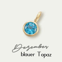 Dezember · blauer Topaz