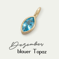 Dezember · blauer Topaz